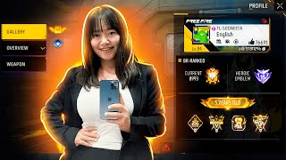 Free Fire LIVE Rank Push To GrandMaster 😍 Sooneeta is LIVE FF LIVE freefire live sooneeta [upl. by Adolphus]