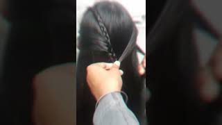 cute hairstyle for long hair girlshairtutorial shorts hairstyle youtubeshorts braids hair [upl. by Liebermann]