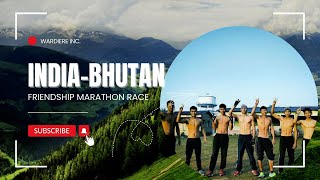 INDIABHUTAN Friendship marathon race 🏃🏃 [upl. by Daffi]