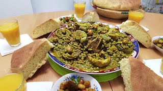 Tajine mit Artischocken und Erbsen 😋 [upl. by Baecher]