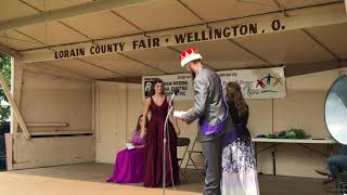 Lorain County Junior Fair Queen crowning [upl. by Ainelec]