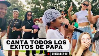 Hija de EL TAIGER canta sus canciones Homenaje en CAPDEVILA  NOTICIA DE ÚLTIMA HORA [upl. by Ahsiea7]