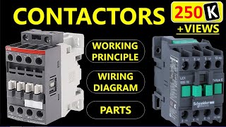 What is Contactor  All About Contactors  Wiring Diagram [upl. by Ailem908]