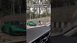 Techart Porsche GT STREET R 1of1 in 🇮🇳spotted showstopperbeast Views on viewsbengaluruflat6gt [upl. by Yttel]