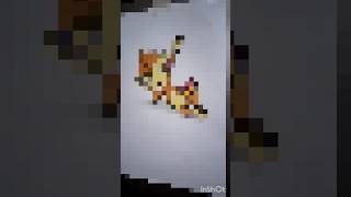 Chimchar Pokemonshortsfeedshortsshortvideoyoutubeshortsytshortsart [upl. by Saqaw230]