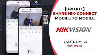 NEW UPDATE Hik Connect Share Device  How To Share Hik Connect Mobile to Mobile [upl. by Mistrot]