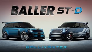 Novo Gallivanter Baller STD pintura modded no GTA V Online como colocar [upl. by Leatri]