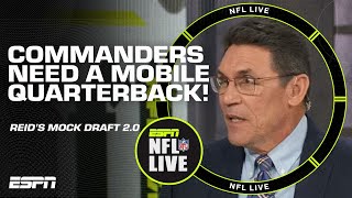 Ron Rivera anticipates Washington drafting QB Jayden Daniels  NFL Live [upl. by Hecht]