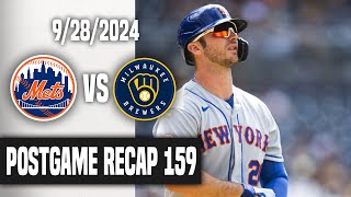 Mets Fan Reaction Game 159  NYM0 MIL6 UNSERIOUS [upl. by Brandes893]