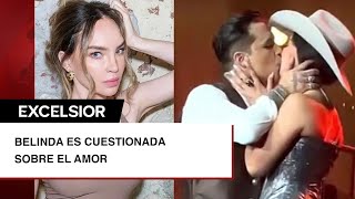 Belinda habla sobre el romance de Nodal y Ángela Aguilar su papá la defiende [upl. by Un666]