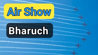 Air show in Bharuch ll aerobatic show by suryakiran team in bharuch [upl. by Campman1]