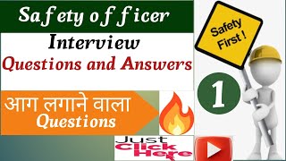 Safety Officer interview questions and answers  Safety questions and answers  safety questions [upl. by Annaujat]