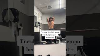 New Training Split as I Train for a Powerlifting Meet [upl. by Seek]