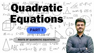 Quadratic Equations Part 1 Roots of Quadratic Equations Hritik Raj [upl. by Ise]