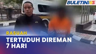 RASUAH  Penjawat Awam Direman Kemuka Dokumen Palsu Mohon RM40000 [upl. by Eecyac189]