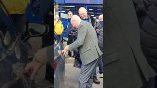 Jasper Carrott arriving at St Andrews for Birmingham v PNE and UB40 concert [upl. by Eben]