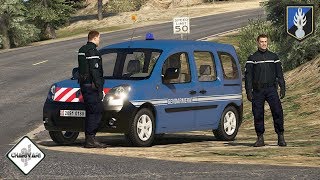 GTA 5 LSPDFR  GENDARMERIE NATIONALE  RENAULT KANGOO 2  PATROUILLE 62  ALEX EST CHAUD BOUILLANT [upl. by Azile]