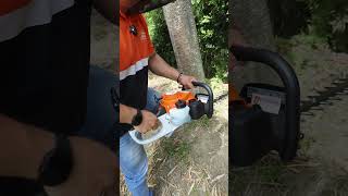 Cortasetos Stihl HS 45 de 272 cc con espada de 60 cm [upl. by Elvira]