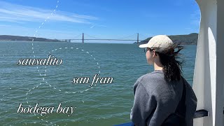 We Rode a Ferry from Sausalito to San Francisco  Vlog [upl. by Adna]