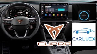 ADATTATORE WIFI CARLUEX PRO Carplay amp Android Auto  CUPRA FORMENTOR 2023  NEFLIX YOUTUBE SKYGO [upl. by Endres22]