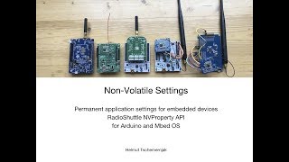 RadioShuttle  Non Volatile Settings NVProperty [upl. by Hacceber]