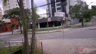 Express Bus in Curitiba Brazil Riding the Original BRT [upl. by Hintze]