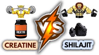 Creatine VS Shilajit  WHICH IS BETTER  Creatine Kab Lena Chahiye  Shilajit Good For Bodybuilding [upl. by Slack]