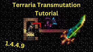 Terraria Transmutation Glitch 1449 [upl. by Hallock]