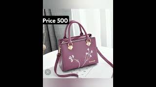 New handbags collection price 500 oder now beautiful handbags bags newcollection [upl. by Annawoj]