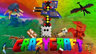 Minecraft  Crazy craft 40 2 ฟาร์ม มดสุด OP [upl. by Noirret]