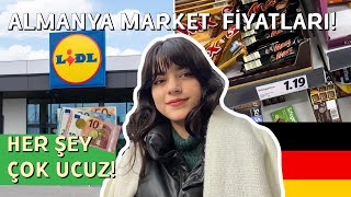 ALMANYA MARKET FİYATLARI Aburcuburları deniyorum Almanya vlog Berlin [upl. by Fiora]