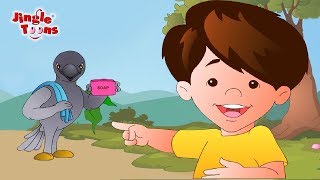 चलो नहाने Bath Song  Chanda Mama Ki School  Hindi Song By Jingle Toons [upl. by Lorine735]