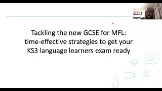 Tackling the new GCSE for MFL  Suzi Bewell  Teachit Talks 2023 [upl. by Anitnahs]