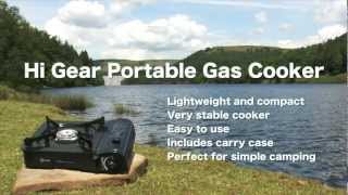 Hi Gear Portable Gas Cooker [upl. by Osher]