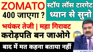 Zomato 💥 Target 350 400🔥 Zomato share news today  zomato share latest news  zomato share [upl. by Yung]