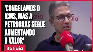 ROMEU ZEMA CONGELAMOS O ICMS MAS A PETROBRAS SEGUE AUMENTANDO O VALOR [upl. by Rebhun]