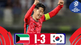 Three goals to stay on 1  Kuwait  Korea Republic  Highlights AsianQualifiers  Road To 26 [upl. by Cecily692]