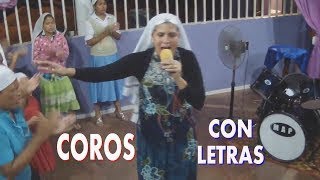 COROS DE AVIVAMIENTO PENTECOSTALES CON LETRAS  2 ALABANZAS CRISTIANAS DE FUEGO PODER Y UN [upl. by Thorstein861]