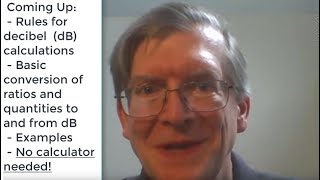 Decibels with Minimal Math with simple example signal power calculation for RFWirelessRadio [upl. by Ardiekal]