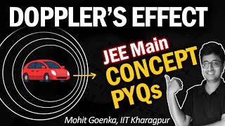 Dopplers Effect  How to apply Formulae   JEE Main PYQs  All cases discussed  JEE Physics [upl. by Jariv695]