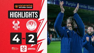 📺 HIGHLIGHTS  20 Jan 24  Harriers 42 Aldershot Town [upl. by Rizan]