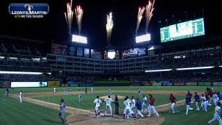 Rangers walk off on homers in three straight games [upl. by Mirabel]