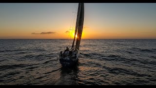 Sailing Into Sunrise Near San Diego  Drone Video  030621 [upl. by Attalanta194]