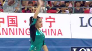 Larisa Iordache  World Championships 2014 FX EF [upl. by Hedi]