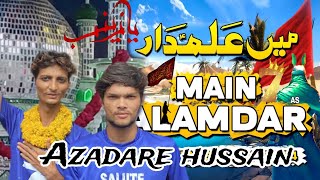 Parivar society Moharram 7king Nadiad 2024 Main Alamdar By Azadare hussain [upl. by Enomor992]