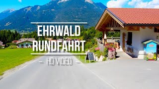 Autofahrt durch Ehrwald Österreich HD Video [upl. by Gaidano]