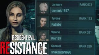 Dollar Store Annette Vs Doms Team  Resident Evil Resistance  Annette Mastermind Gameplay [upl. by Boehmer]