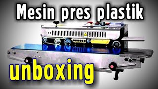 Mesin Pres Plastik Automatis Hualian FRB 770I  UnboxingReview [upl. by Romona]