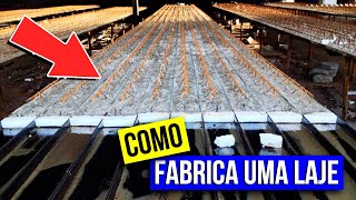 LAJES l Como é a fabricação de uma [upl. by Egidio]