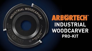 Industrial Woodcarver Product Video  Arbortech Tools [upl. by Accisej885]